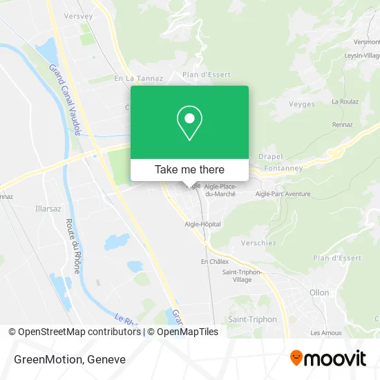 GreenMotion map