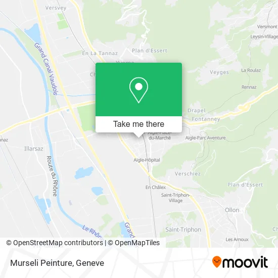 Murseli Peinture map