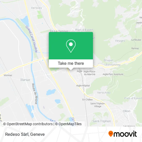 Redeso Sàrl map