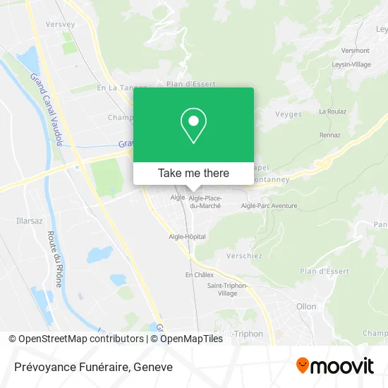 Prévoyance Funéraire map