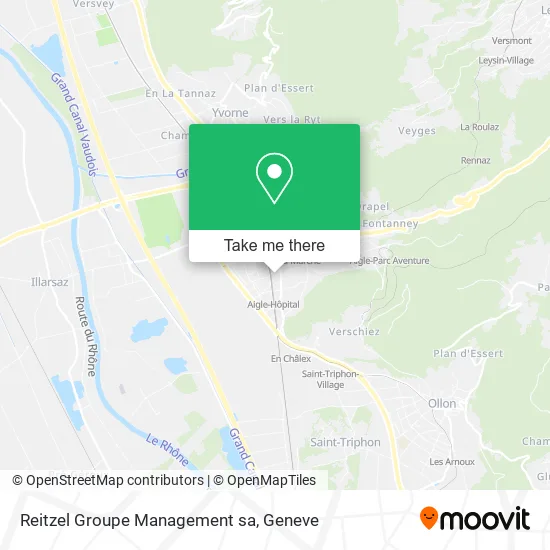 Reitzel Groupe Management sa map