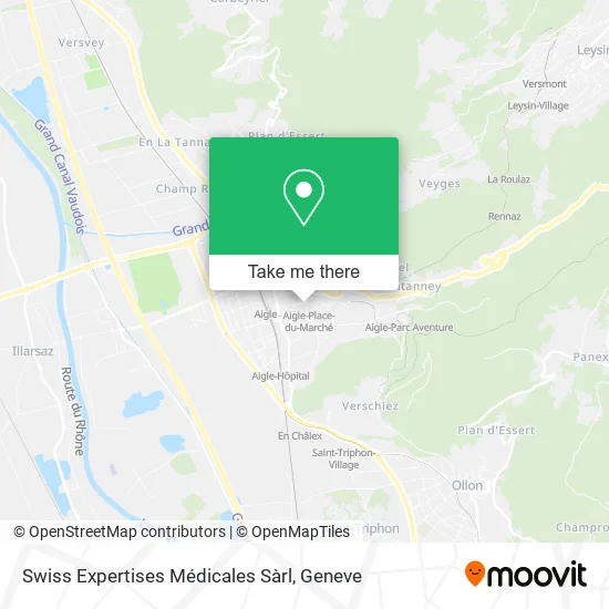Swiss Expertises Médicales Sàrl map