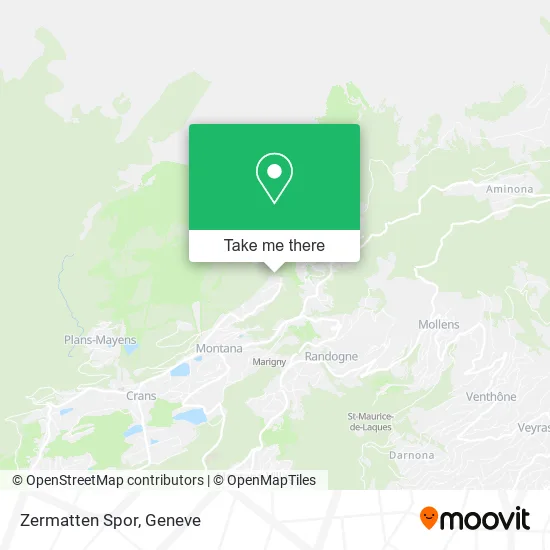 Zermatten Spor map