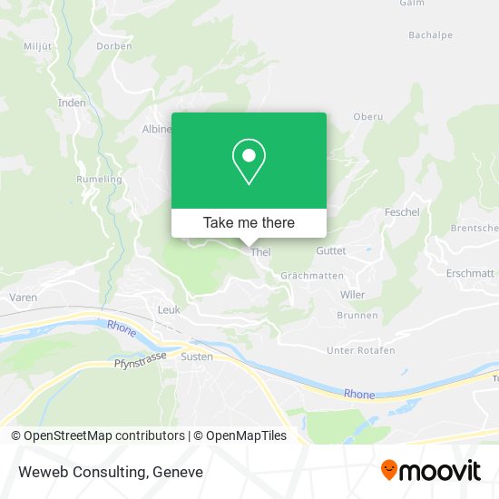 Weweb Consulting map