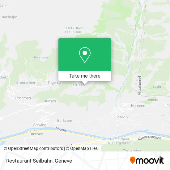 Restaurant Seilbahn plan