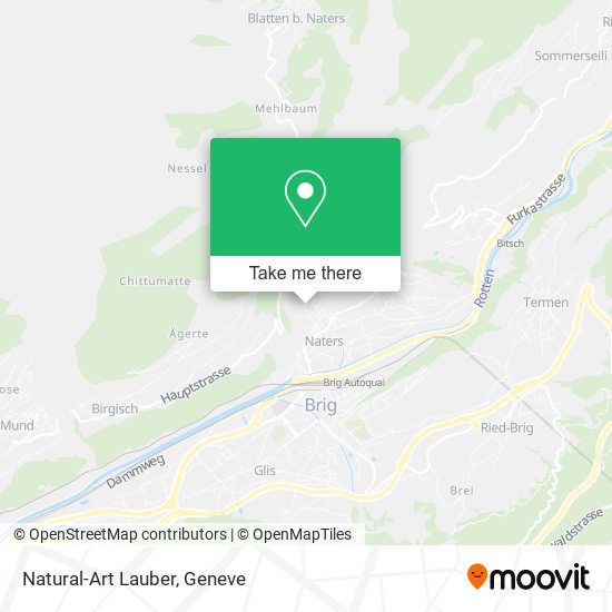 Natural-Art Lauber map