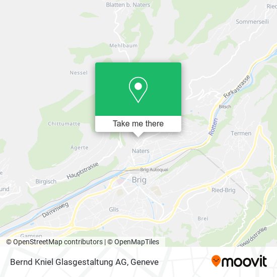 Bernd Kniel Glasgestaltung AG map