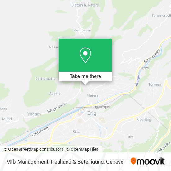 Mtb-Management Treuhand & Beteiligung map