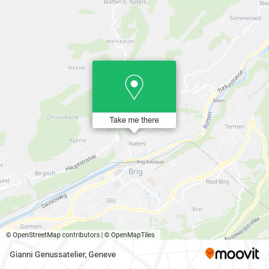 Gianni Genussatelier map