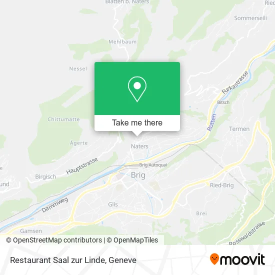 Restaurant Saal zur Linde map