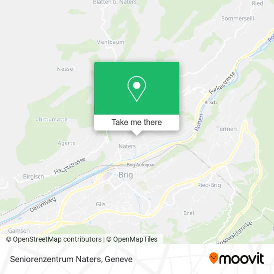 Seniorenzentrum Naters map