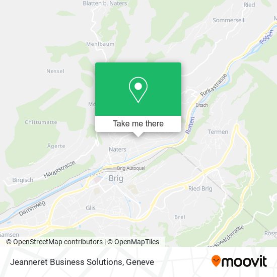 Jeanneret Business Solutions map