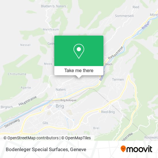 Bodenleger Special Surfaces map