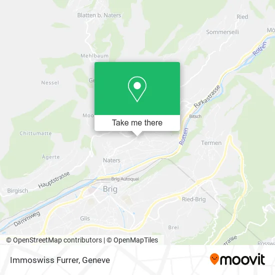 Immoswiss Furrer map