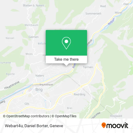 Webart4u, Daniel Borter map