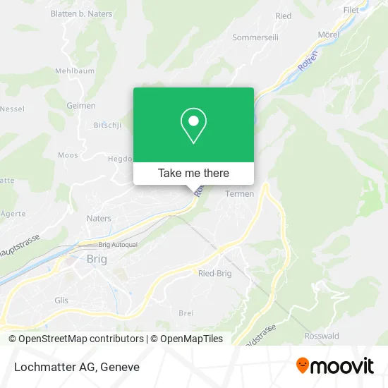 Lochmatter AG map
