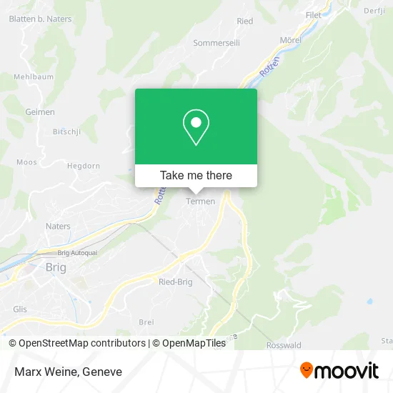 Marx Weine map