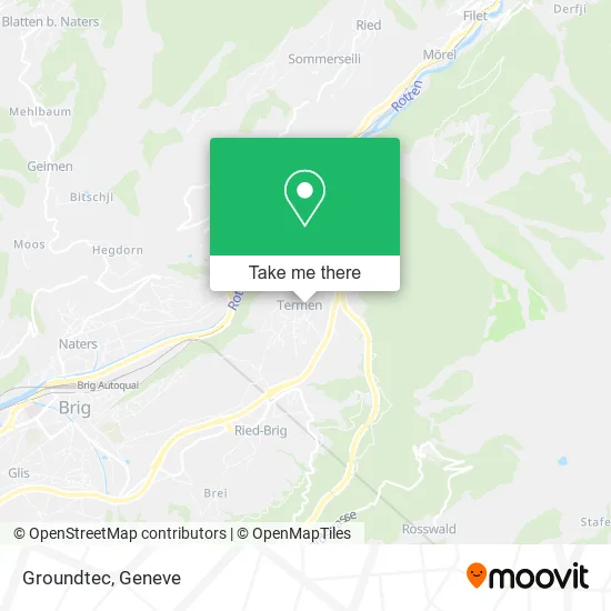 Groundtec map