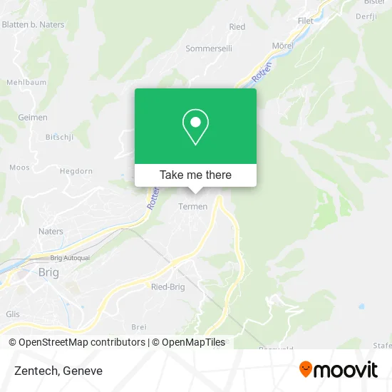 Zentech map
