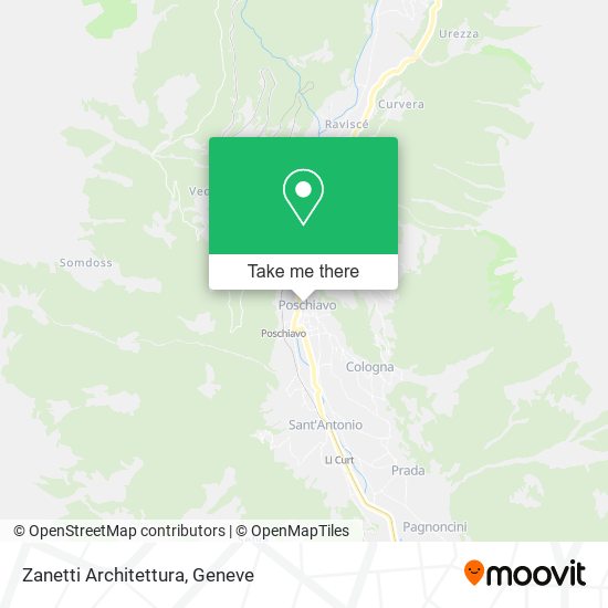 Zanetti Architettura map