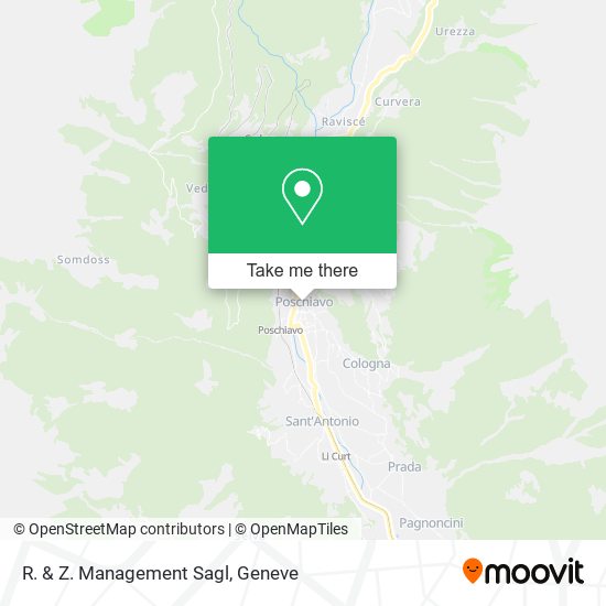 R. & Z. Management Sagl map