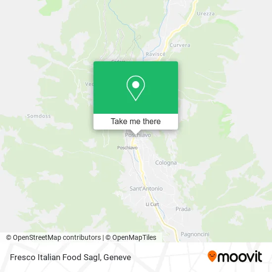 Fresco Italian Food Sagl map