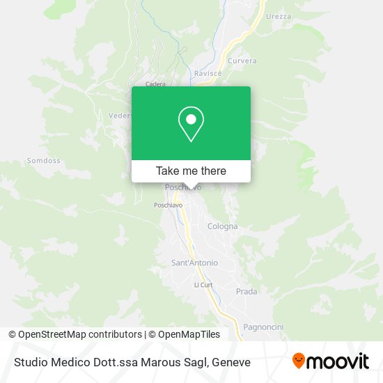 Studio Medico Dott.ssa Marous Sagl map