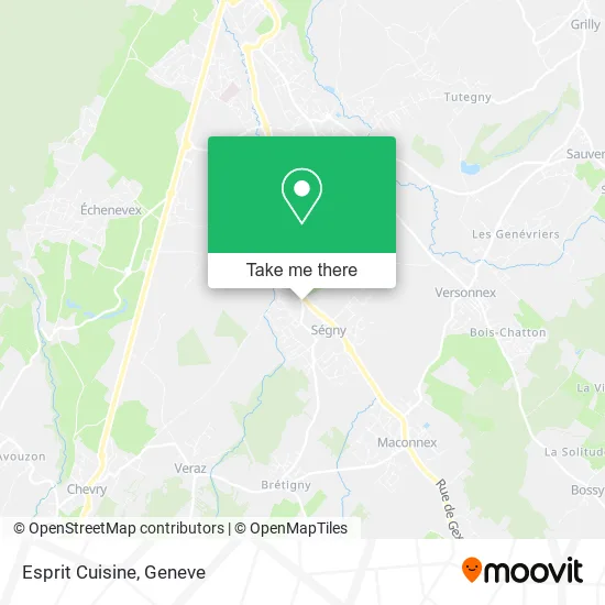 Esprit Cuisine map