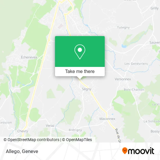Allego map
