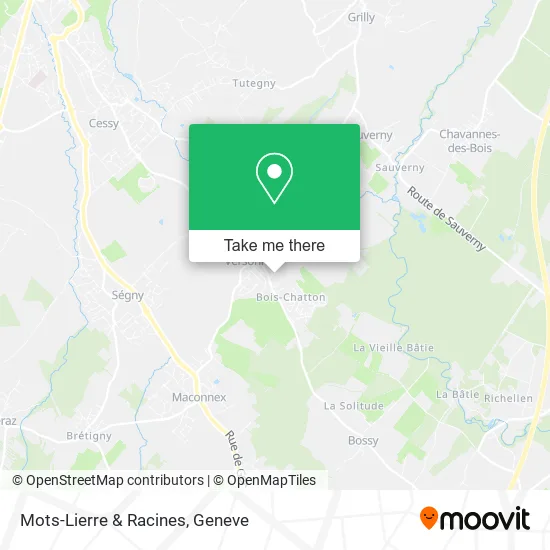Mots-Lierre & Racines map