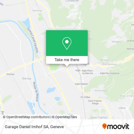 Garage Daniel Imhof SA map