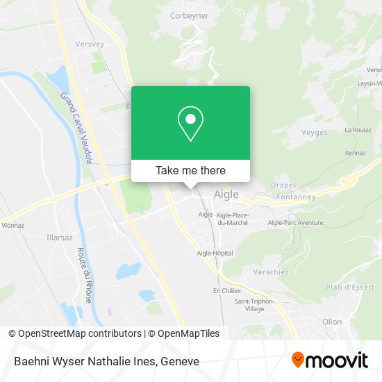 Baehni Wyser Nathalie Ines map