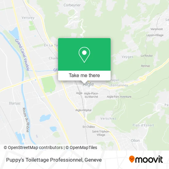 Puppy's Toilettage Professionnel map