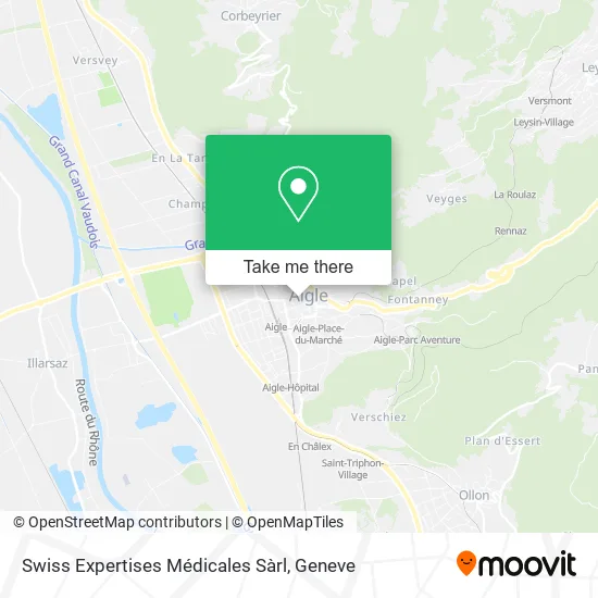 Swiss Expertises Médicales Sàrl map