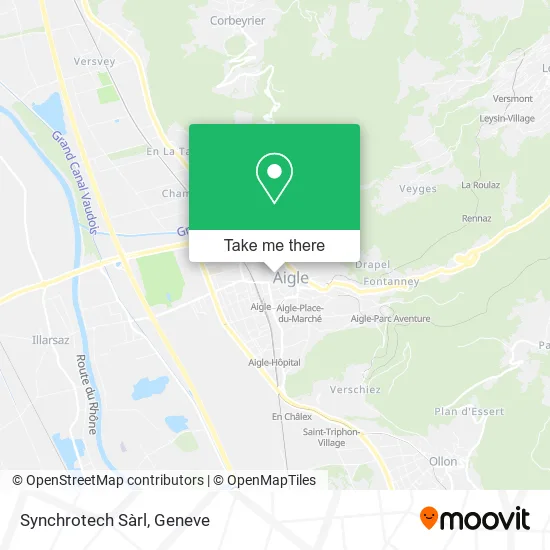 Synchrotech Sàrl map