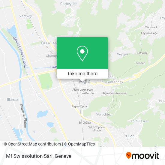 Mf Swissolution Sàrl map
