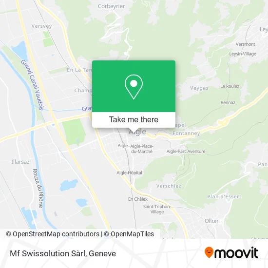 Mf Swissolution Sàrl map