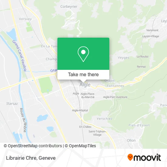 Librairie Chre map