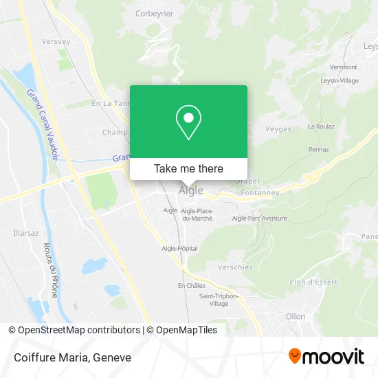 Coiffure Maria map