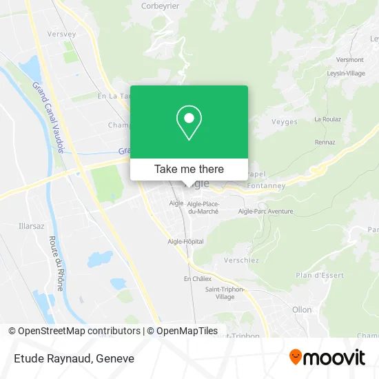 Etude Raynaud map