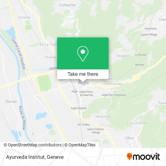 Ayurveda Institut map