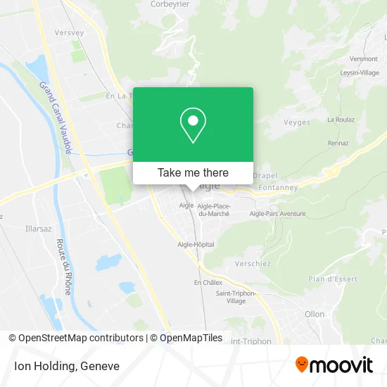 Ion Holding map