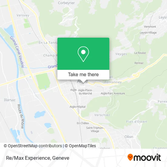 Re/Max Experience map