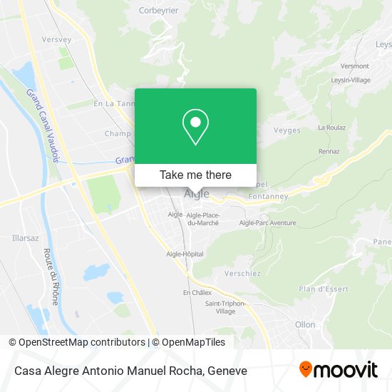 Casa Alegre Antonio Manuel Rocha map