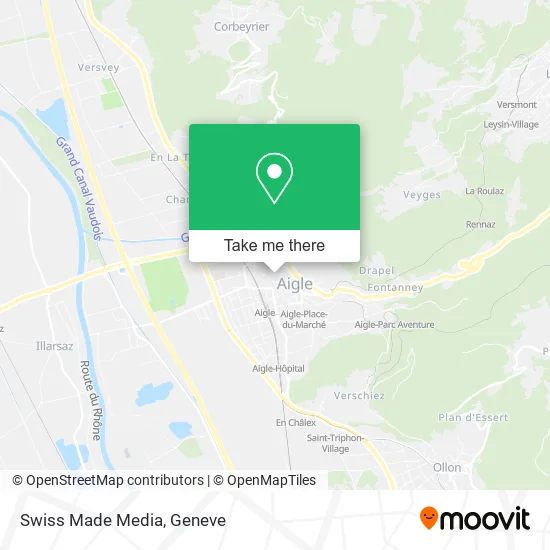 Swiss Made Media map