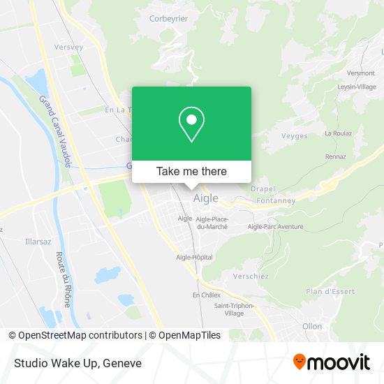 Studio Wake Up map