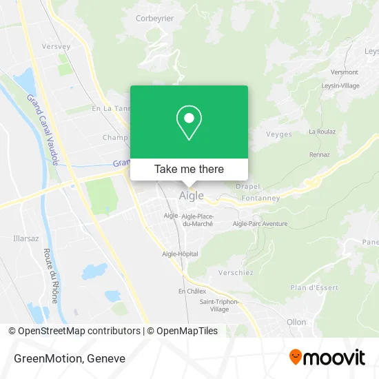 GreenMotion map