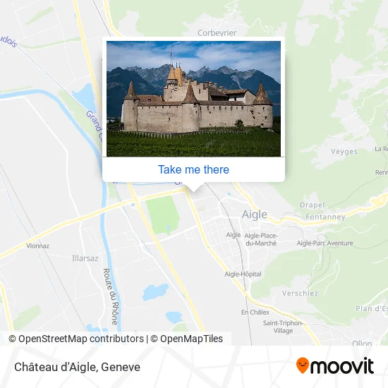 Château d'Aigle map