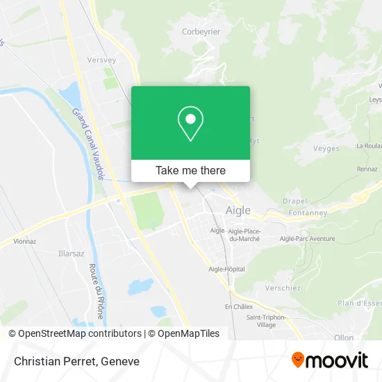 Christian Perret map