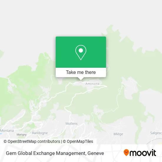 Gem Global Exchange Management map